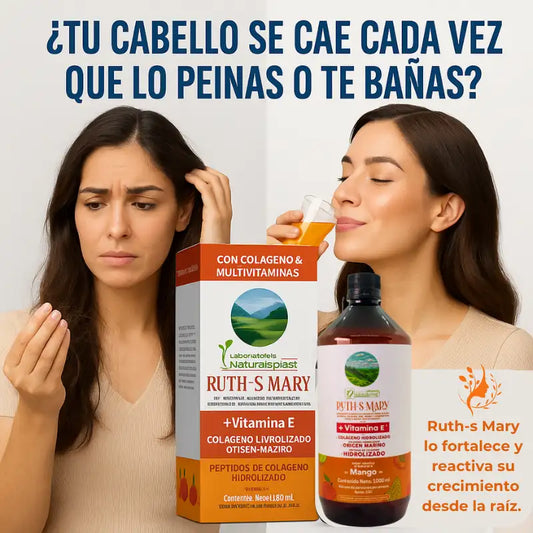 Ruth’s Mary ® – Fortalece tu cabello, rejuvenece tu piel y recarga tu energía.